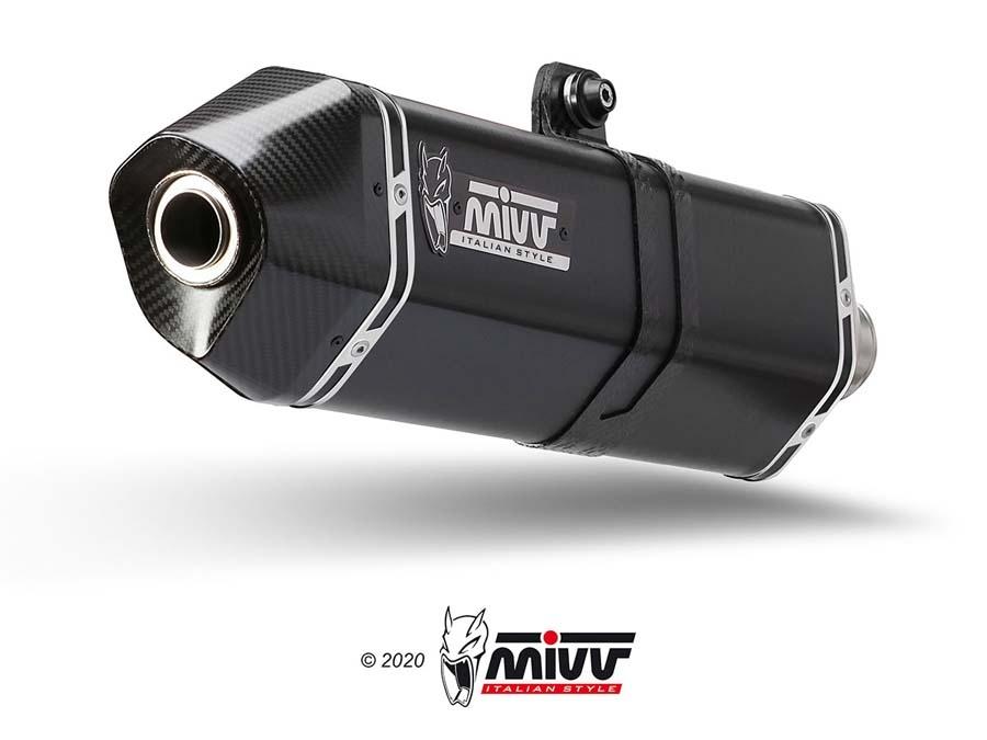 ESCAPE MIVV SPEED EDGE FULL SYSTEM BLACK STAINLESS STEEL Y.037.LRB