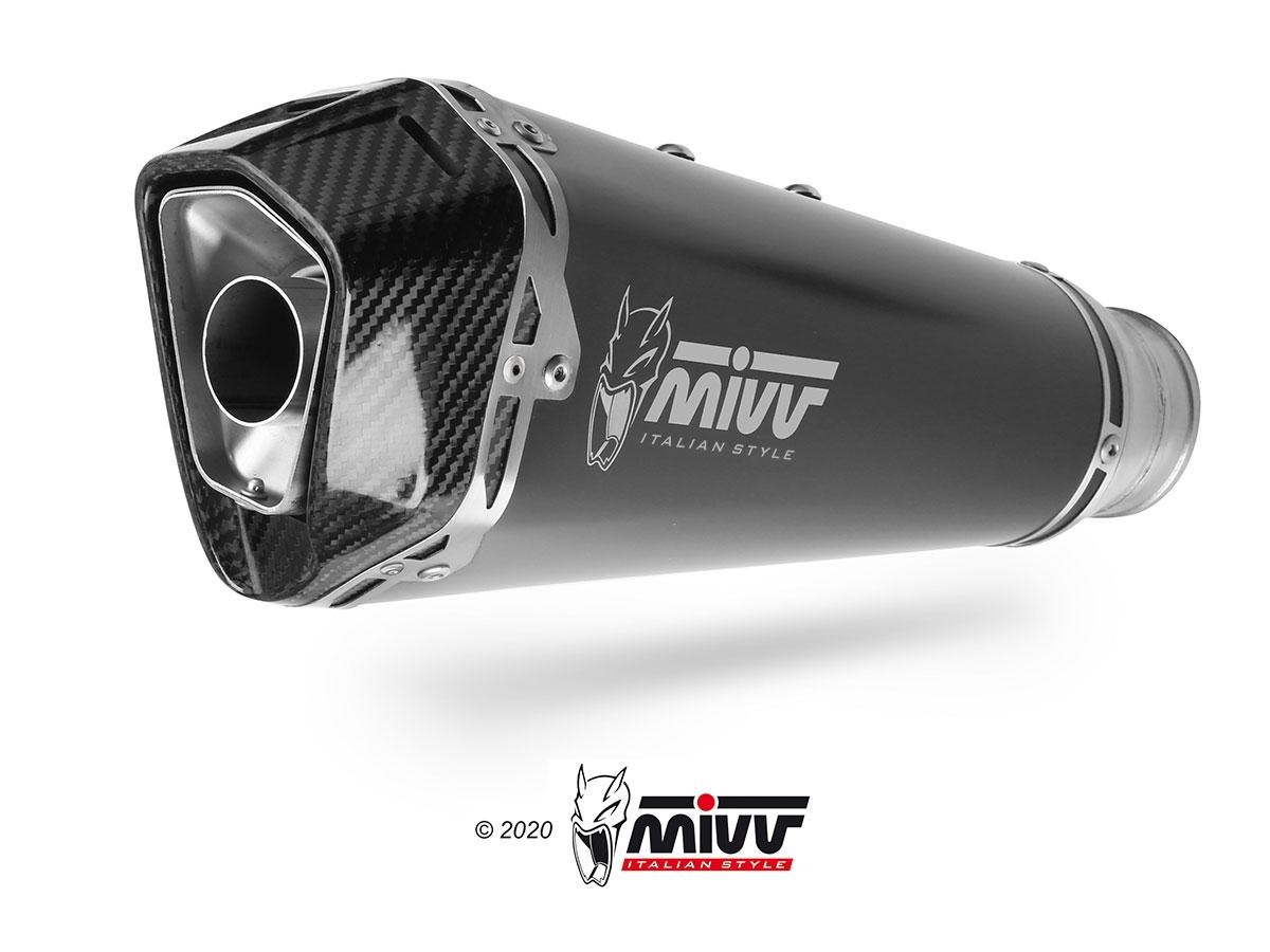 ESCAPE MIVV DELTA RACE SLIP-ON SPORT BLACK DUCATI SUPERSPORT 939 / S        D.044.LDRB