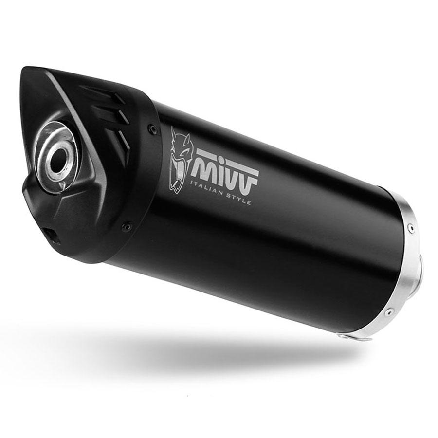 ESCAPE MIVV MOVER BLACK YAMAHA X-MAX 125 SLIP-ON 2017