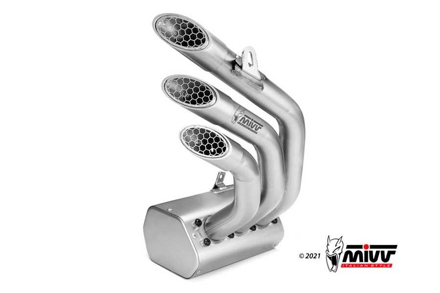 ESCAPE MIVV SPEED EDGE SLIP-ON SPORT ST. STEEL MV AGUSTA BRUTALE 800 RR        V.003.LHX