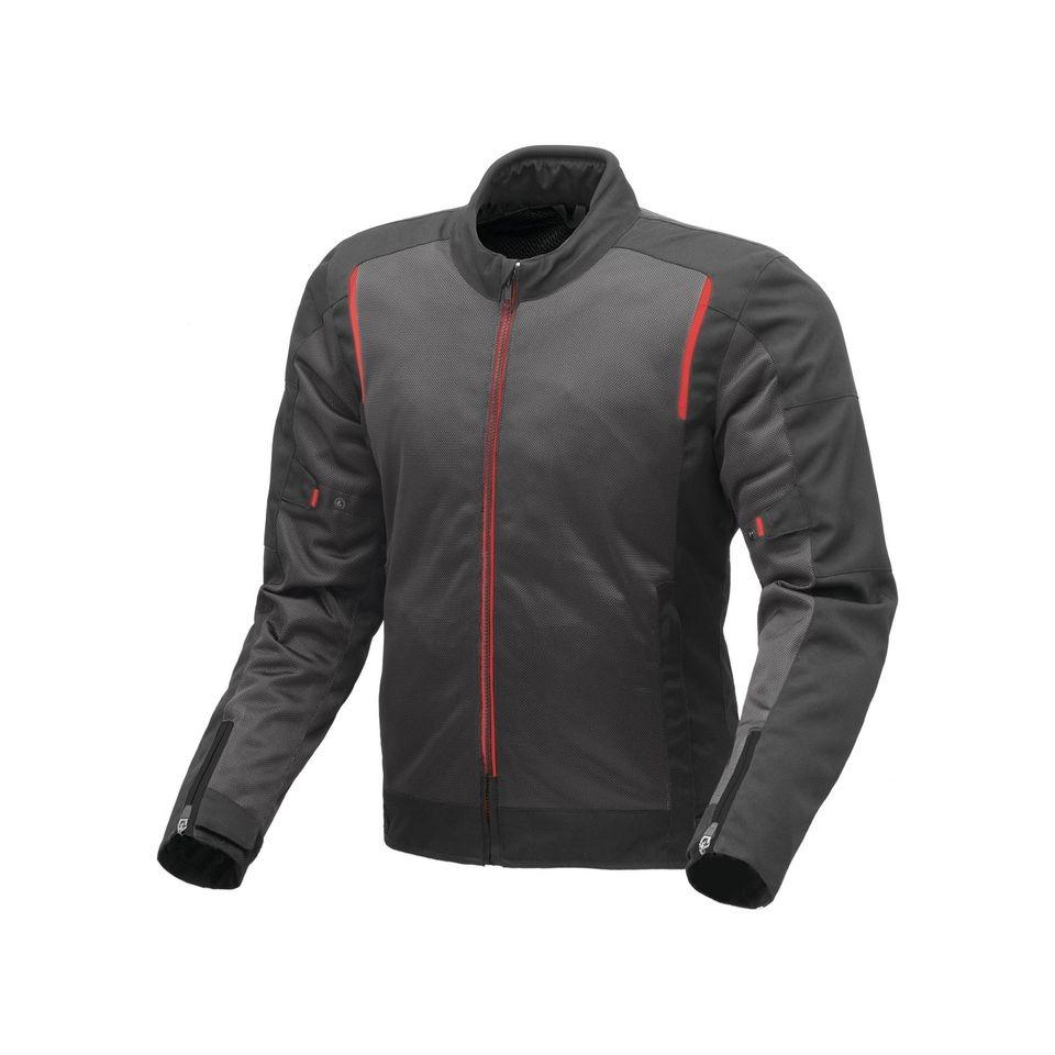 CHAQUETA TUCANO NETWORK 3G - NEGRO GRIS ROJO