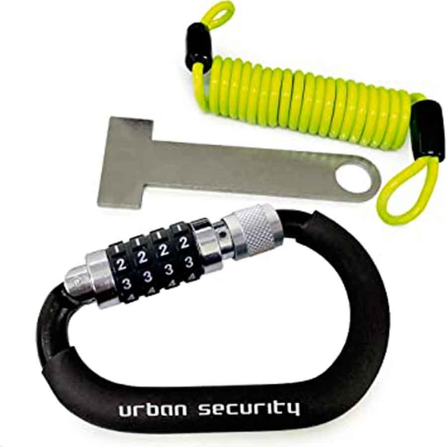 ANTIRROBO URBAN COMBINATION CARABINEER LOCK + REMINDER