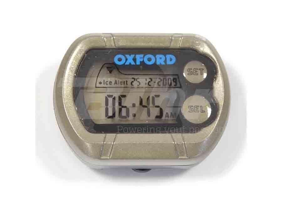 MICRO RELOJ CON INDICADOR DE TEMPERATURA Y RIESGO DE HIELO. OXFORD OX562   38535