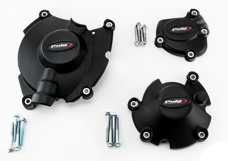 TAPAS PROTECCION MOTOR PUIG (3) YAMAHA MT-10 16'- 20142N