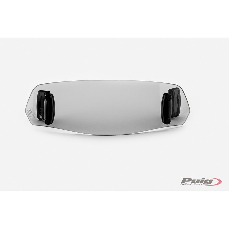 VISERA MULTIREGULABLE C/PINZA 325X102MM C/AHUMADO
