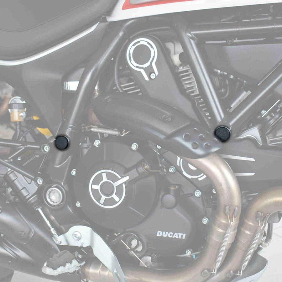 TAPONES CHASIS PUIG DUCATI MONSTER 797/SCRAMBLER C/NEGR 9632N