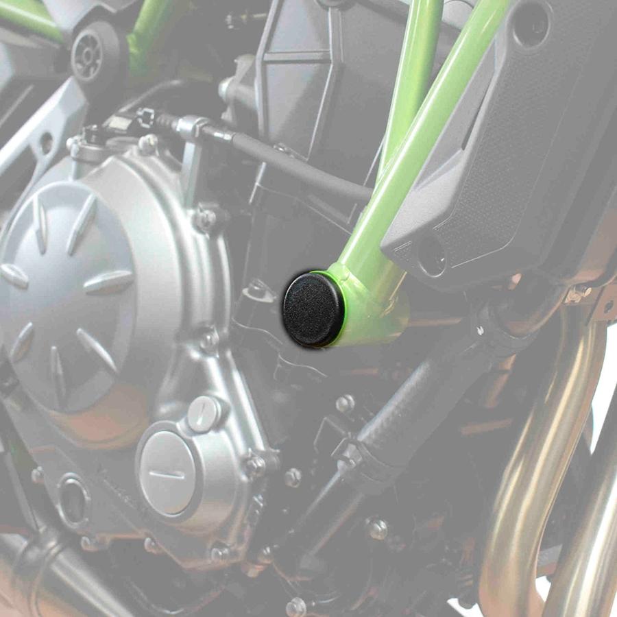 TAPONES CHASIS PUIG KAWASAKI NINJA 650/Z650 C/NEGRO 9637N