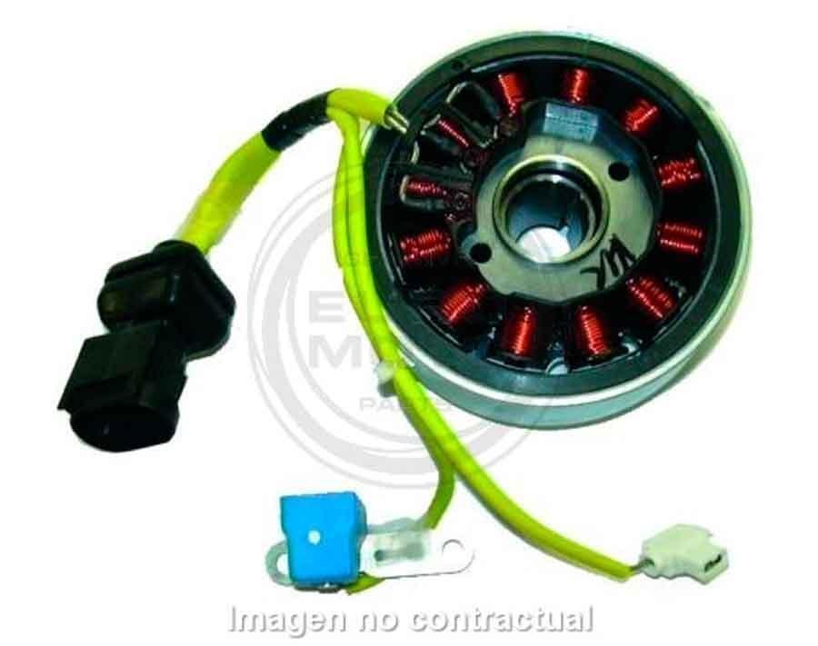 VOLANTE MAGNETICO KOKUSAN TRIFASE 12 POLOS 12V 150W (MOTOR PIAGGIO      04168528
