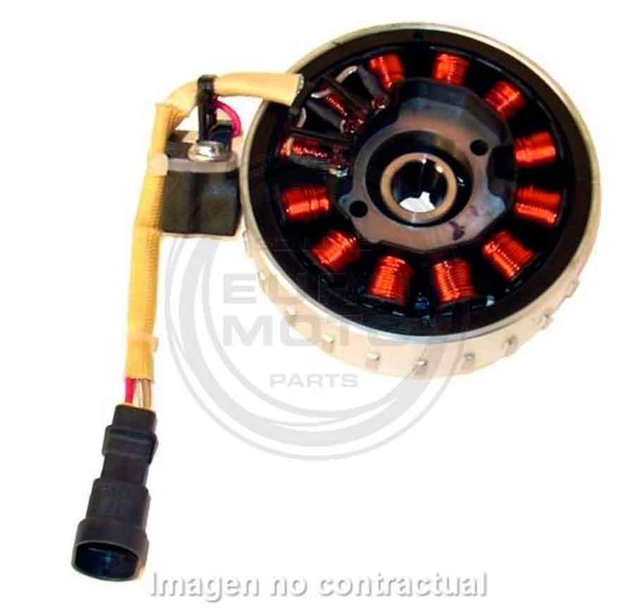 VOLANTE MAGNETICO KOKUSAN 12 POLOS TRIFASE 12V 165W (MOTOR PIAGGIO 50 2T INYECCI?N      04168592