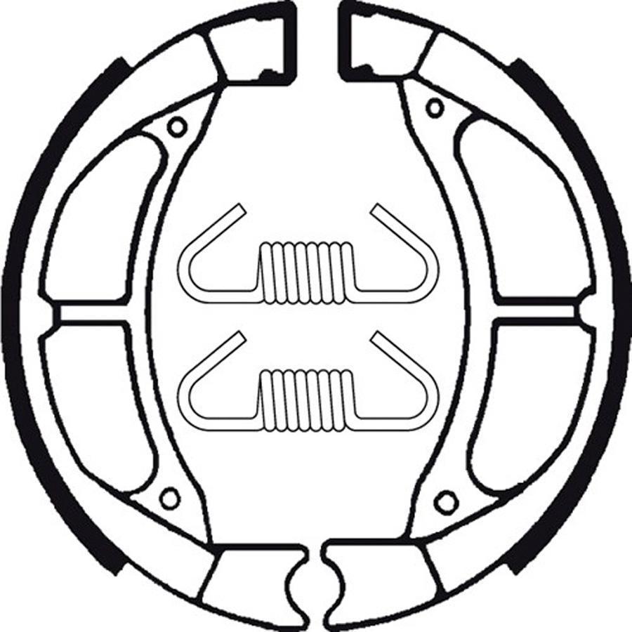 ZAPATAS FRENO TECNIUM BA021