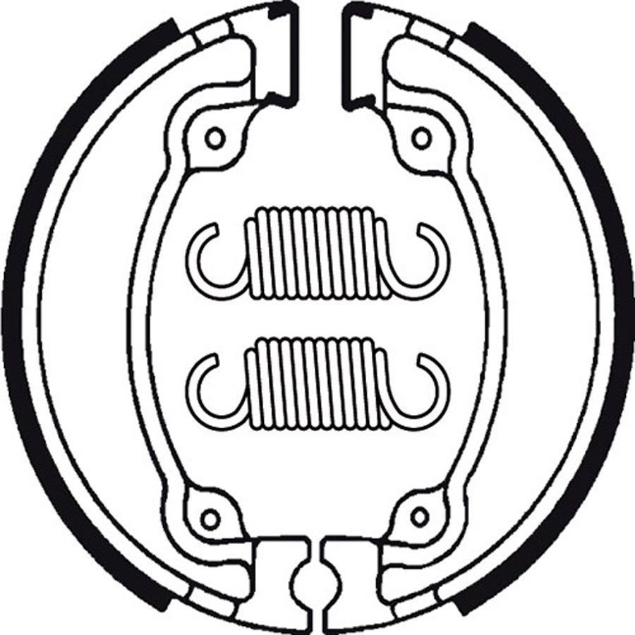 ZAPATAS FRENO TECNIUM BA026