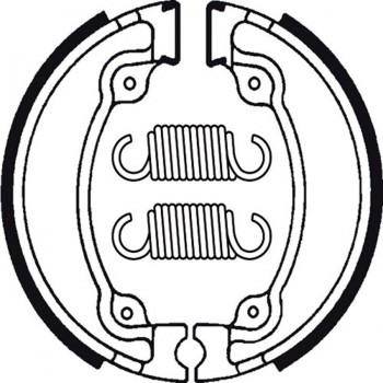 ZAPATAS FRENO TECNIUM BA026