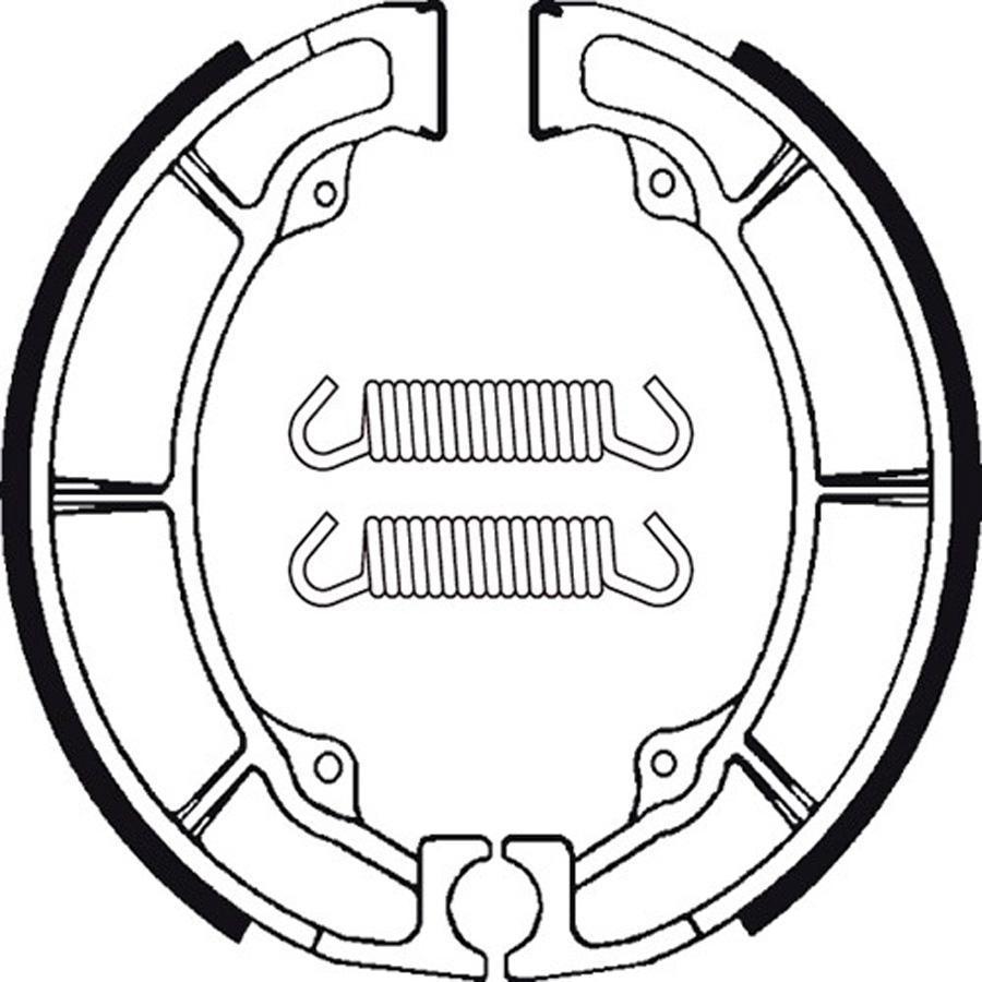 ZAPATAS FRENO TECNIUM BA038