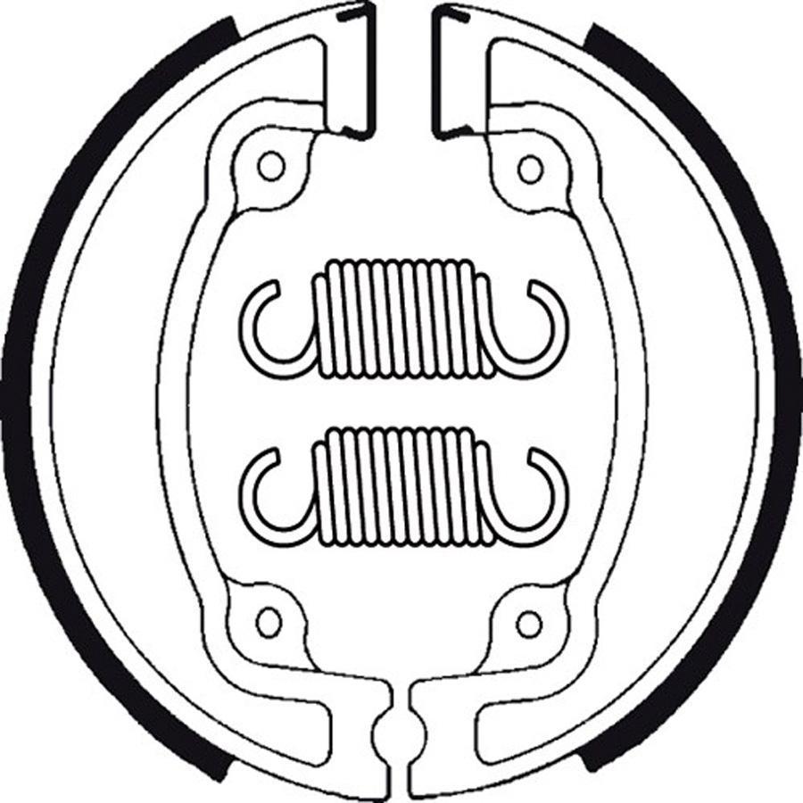 ZAPATAS FRENO TECNIUM BA041