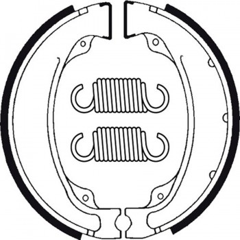 ZAPATAS FRENO TECNIUM BA055