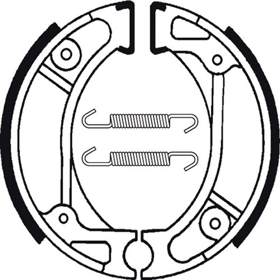 ZAPATAS FRENO TECNIUM BA057