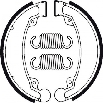 ZAPATAS FRENO TECNIUM BA069