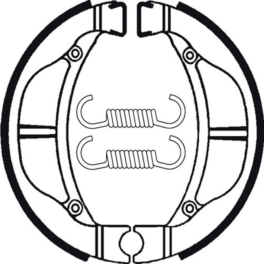 ZAPATAS FRENO TECNIUM BA093