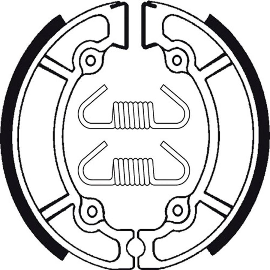 ZAPATAS FRENO TECNIUM BA102