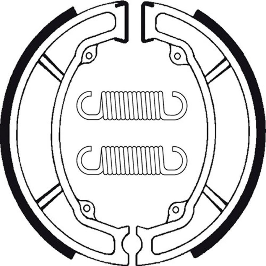 ZAPATAS FRENO TECNIUM BA104