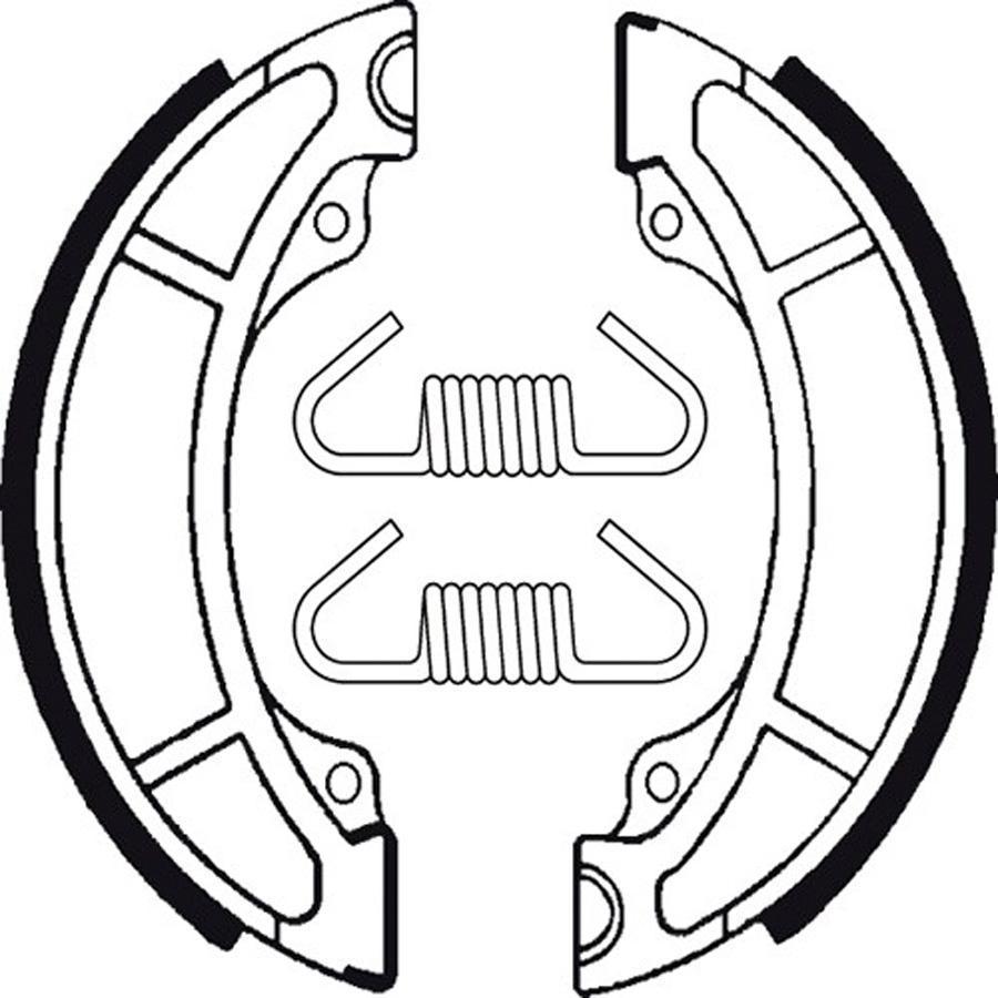 ZAPATAS FRENO TECNIUM BA108