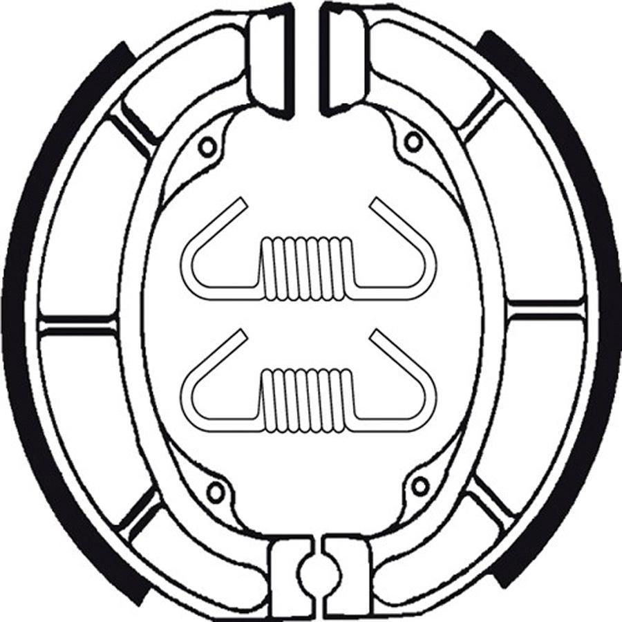 ZAPATAS FRENO TECNIUM BA181