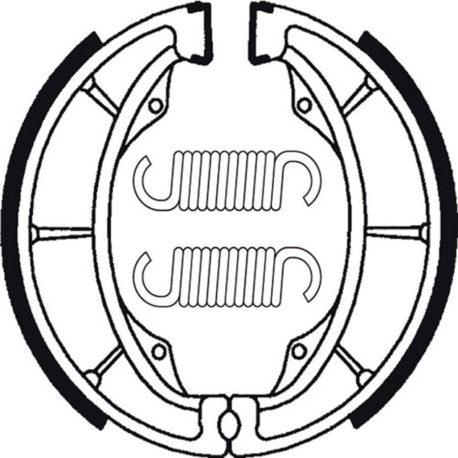 ZAPATAS FRENO TECNIUM BA183