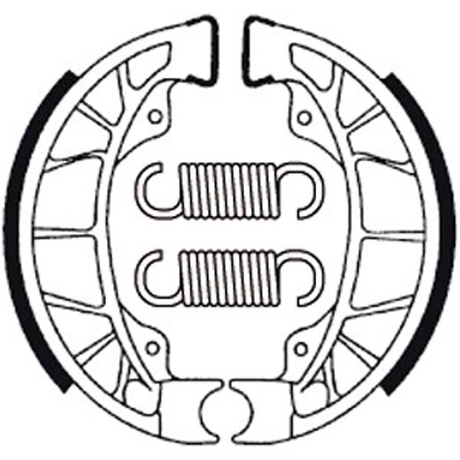 ZAPATAS FRENO TECNIUM BA195