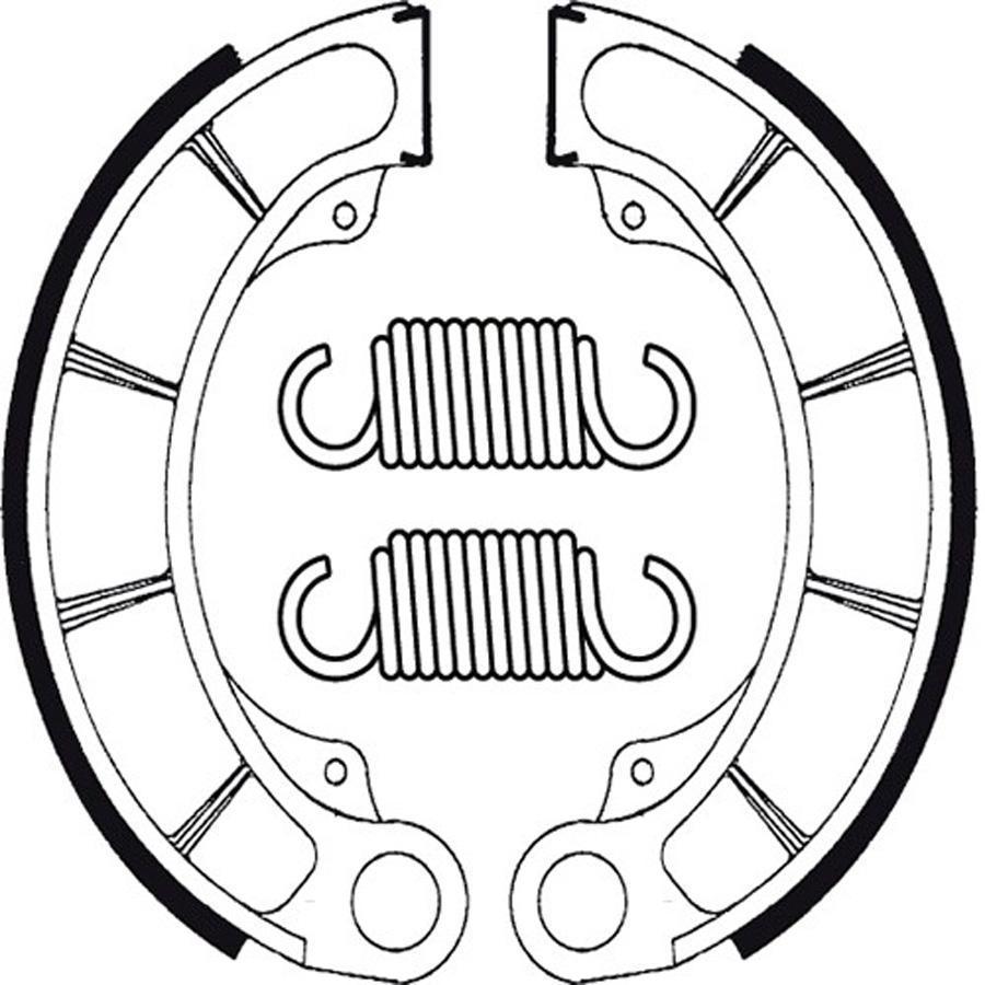 ZAPATAS FRENO TECNIUM BA198