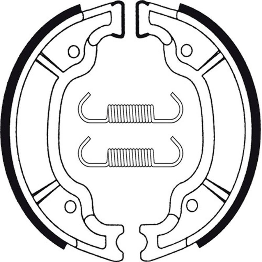 ZAPATAS FRENO TECNIUM BA199