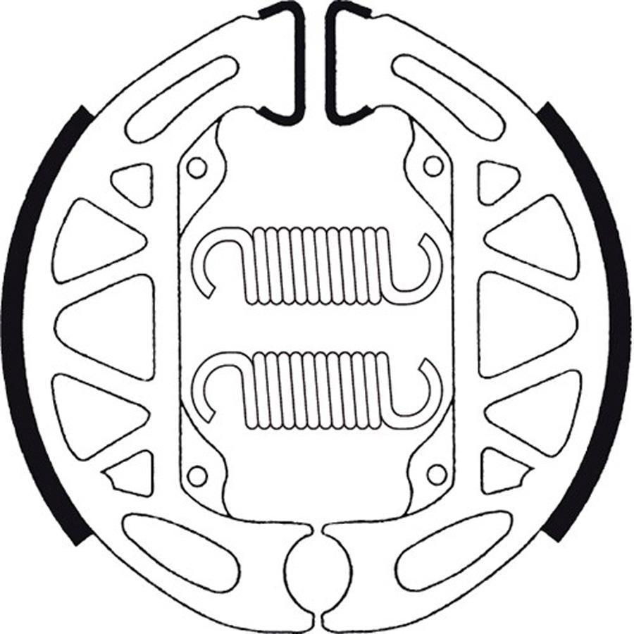 ZAPATAS FRENO TECNIUM BA200