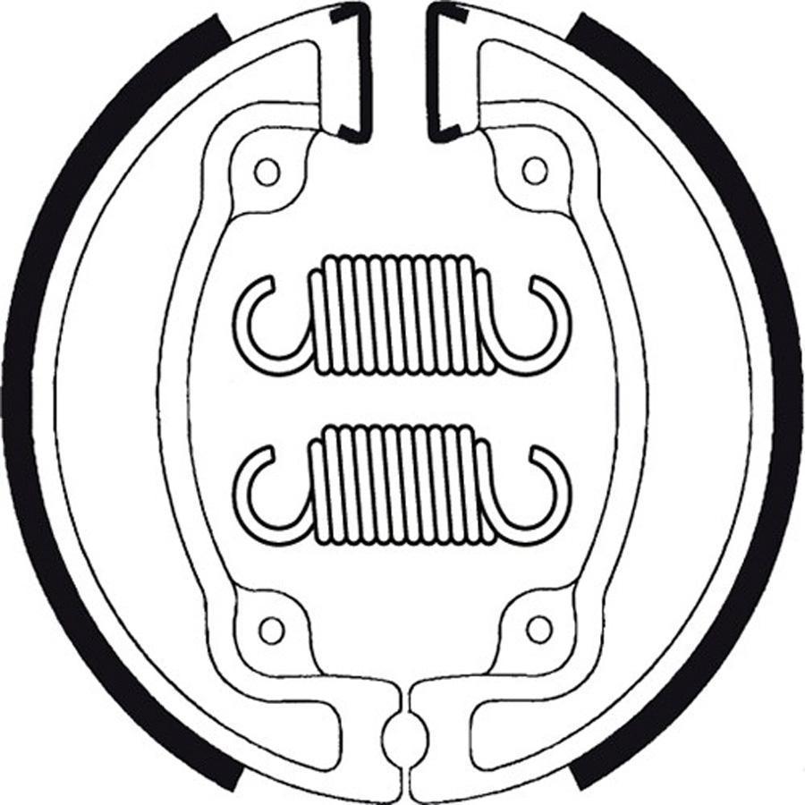 ZAPATAS FRENO TECNIUM BA203