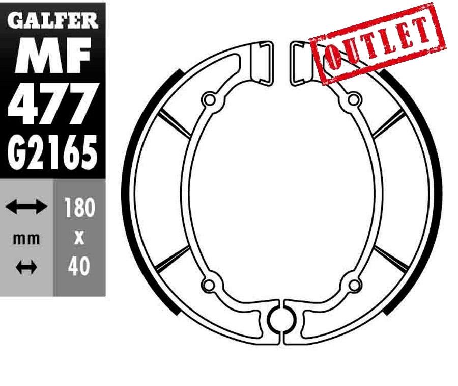 ZAPATAS FRENO GALFER 477